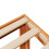 Berkfield Bed Frame without Mattress Wax Brown 90x200 cm Solid Wood Pine 8