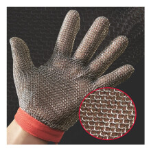 Level 9 Cut Resistant Gloves XXS Size Stainless Steel Safety Glove for Kitchen Work Gardening