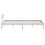 Berkfield Bed Frame without Mattress White Solid Wood Pine Double 5