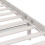 Berkfield Bed Frame without Mattress White Solid Wood Pine Double 6