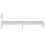 Berkfield Bed Frame without Mattress White Solid Wood Small Single 5