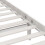 Berkfield Bed Frame without Mattress White Solid Wood Small Single 6
