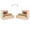 Berkfield Bedside Cabinets 2 pcs 60x34x51 cm Solid Wood Pine 10