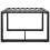 Berkfield Coffee Table Aluminium Anthracite 4
