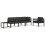 Berkfield Coffee Table Aluminium Anthracite 11