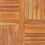 Berkfield Table Top Solid Teak Wood Square 90x90x2.5 cm 6