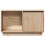 Berkfield TV Cabinet 74x35x44 cm Solid Wood Pine 4