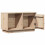 Berkfield TV Cabinet 74x35x44 cm Solid Wood Pine 5