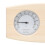 Berkfield 2 in 1 Sauna Hygrothermograph and Sand Timer Set Solid Wood Pine 6
