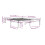 Berkfield Bed Frame without Mattress White 135x190cm Double 8