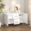 Berkfield Sideboard White 100x36x60 cm Engineered Wood 7