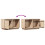 Berkfield TV Cabinet 74x35x44 cm Solid Wood Pine 8