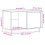 Berkfield TV Cabinet 74x35x44 cm Solid Wood Pine 11