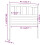 Berkfield Bed Headboard Grey 81x4x100 cm Solid Wood Pine 6