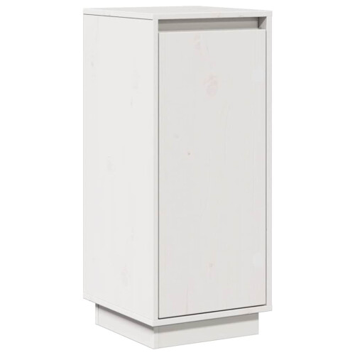 Berkfield Sideboard White 31.5x34x75 cm Solid Wood Pine 1