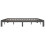 Berkfield Bed Frame without Mattress Grey Solid Wood Pine 200x200cm 5
