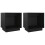 Berkfield Bedside Cabinets 2 pcs Black 40x30x40 cm Solid Wood Pine 2