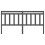 Berkfield Bed Headboard Grey 186x4x100 cm Solid Wood Pine 3