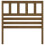 Berkfield Bed Headboard Honey Brown 106x4x100 cm Solid Wood Pine 3