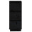 Berkfield Sideboards 2 pcs Black 32x34x75 cm Solid Wood Pine 4