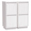 Berkfield Sideboards 2 pcs White 31.5x34x75 cm Solid Wood Pine 2