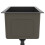 Berkfield Handmade Kitchen Sink Black Stainless Steel 6