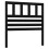 Berkfield Bed Headboard Black 81x4x100 cm Solid Wood Pine 2