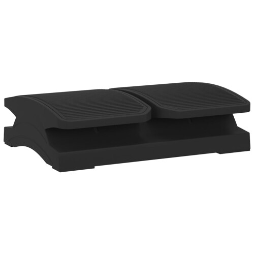 Berkfield Footrest Black 43.5x32.5x10.5 cm 2