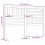 Berkfield Bed Headboard Grey 141x4x100 cm Solid Wood Pine 6