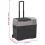Berkfield Cool Box with Wheel and Handle Black&Grey 40 L Polypropylene 10