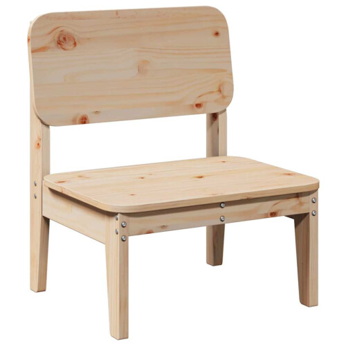 Berkfield Garden Chairs 2 pcs 60x52.5x72 cm Solid Wood Pine 2