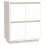Berkfield Sideboard White 60x34x75 cm Solid Wood Pine 2