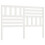 Berkfield Bed Headboard White 166x4x100 cm Solid Wood Pine 2