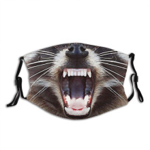 Reusable Face Mask with Adjustable Nose Clip and FiveLayer Carbon Filters, Breathable Washable Design for Adults