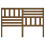 Berkfield Bed Headboard Honey Brown 166x4x100 cm Solid Wood Pine 4