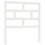 Berkfield Bed Headboard White 81x4x100 cm Solid Wood Pine 2