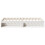 Berkfield Day Bed without Mattress White 75x190 cm Solid Wood Pine 6
