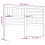 Berkfield Bed Headboard Honey Brown 166x4x100 cm Solid Wood Pine 6