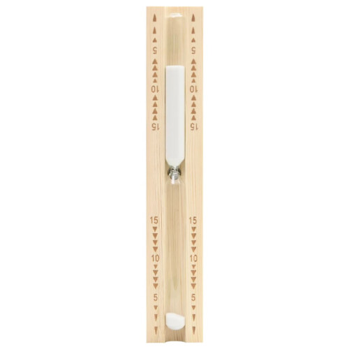 Berkfield Sauna Sand Timer 15 Minutes Solid Wood Pine 1