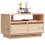 Berkfield TV Cabinet 60x35x37 cm Solid Wood Pine 4