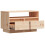 Berkfield TV Cabinet 60x35x37 cm Solid Wood Pine 7