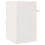 Berkfield Cat House White 43x43x60 cm Solid Wood Pine 5