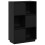Berkfield Highboard Black 74x35x117 cm Solid Wood Pine 2