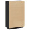 Berkfield Highboard Black 74x35x117 cm Solid Wood Pine 9