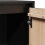 Berkfield Highboard Black 74x35x117 cm Solid Wood Pine 11