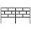 Berkfield Bed Headboard Grey 206x4x100 cm Solid Wood Pine 4