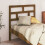 Berkfield Bed Headboard Honey Brown 106x4x100 cm Solid Wood Pine 3