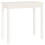 Berkfield Console Table White 80x40x75 cm Solid Wood Pine 2