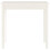 Berkfield Console Table White 80x40x75 cm Solid Wood Pine 5