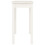 Berkfield Console Table White 80x40x75 cm Solid Wood Pine 6